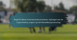 Ángel Di María: Internationale prestaties, bijdragen aan de Copa América, impact op het Wereldkampioenschap